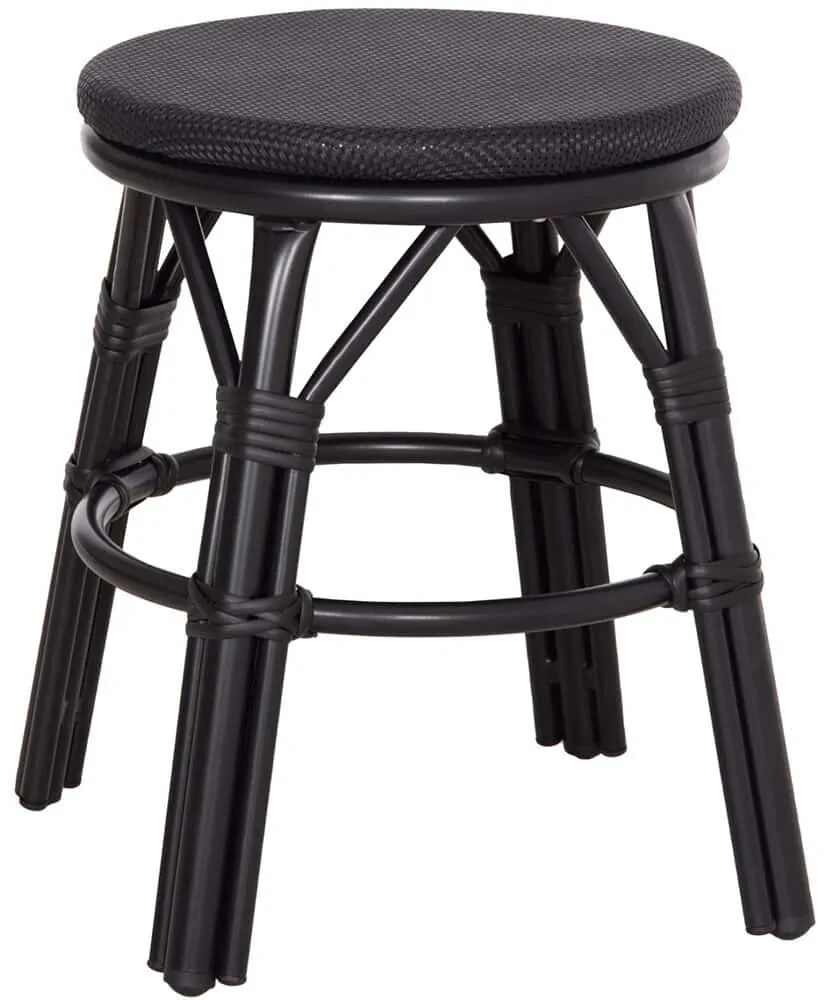 Σκαμπό Chino HM6285.02 Φ36x46cm Black