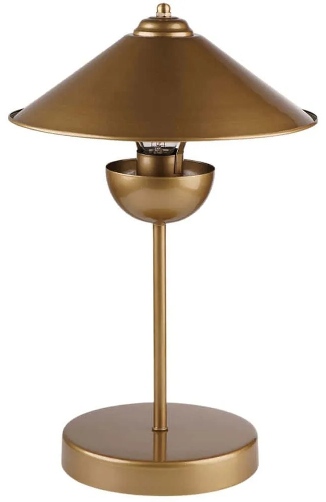 Φωτιστικό Επιτραπέζιο 534LUN5154 Φ28x42cm 1xE27 40W Gold Opviq