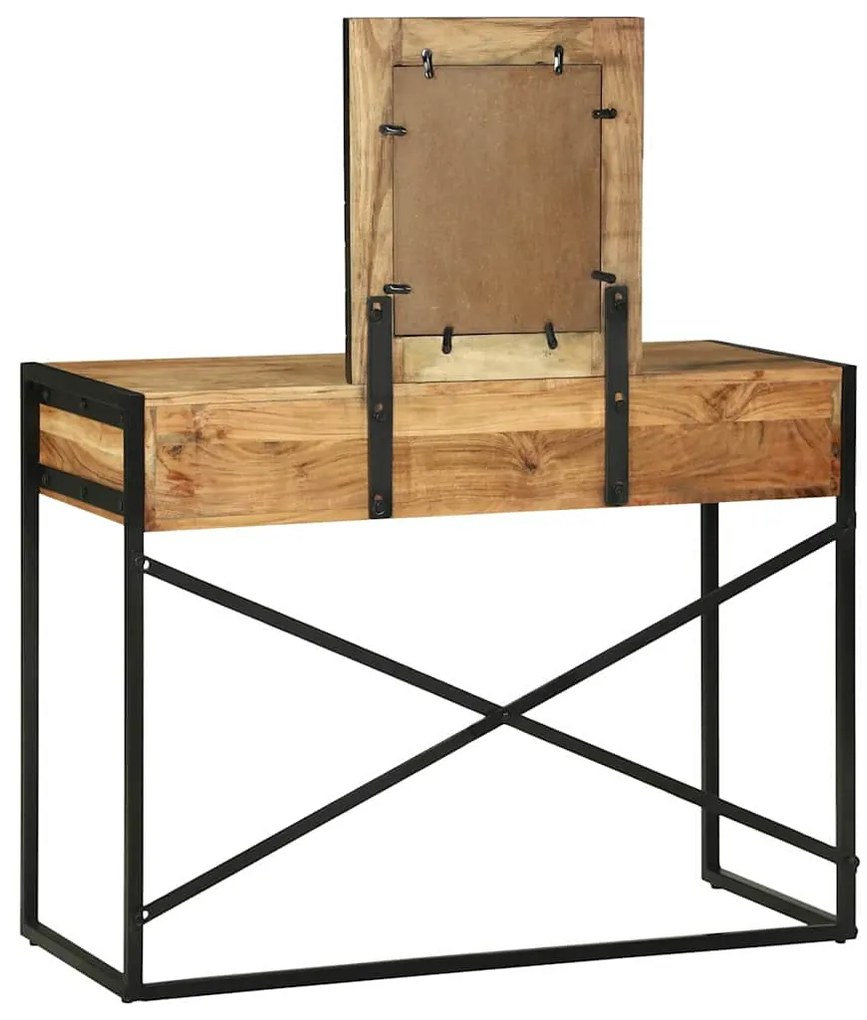 vidaXL Τραπέζι περιποίησης Καφέ 100 x 40 x 120 εκ. Μασίφ ξύλο ακακίας