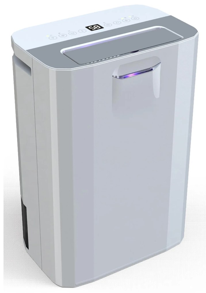 Finlux FED-25HIT Αφυγραντήρας 730W με Ιονιστή 5lt δοχείο, Λευκός