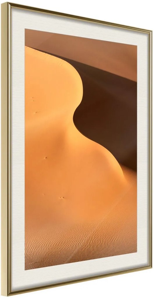 Αφίσα - Ridge of Dune - 30x45 - Χρυσό - Με πασπαρτού