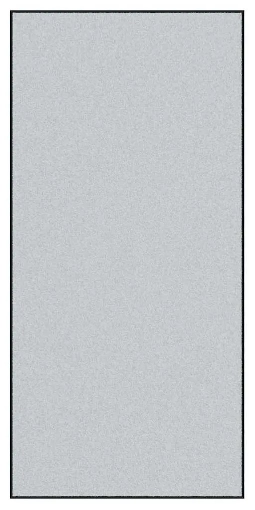 vidaXL Χαλάκι Εξώπορτας Γκρι και Μαύρο 120 x 250 cm