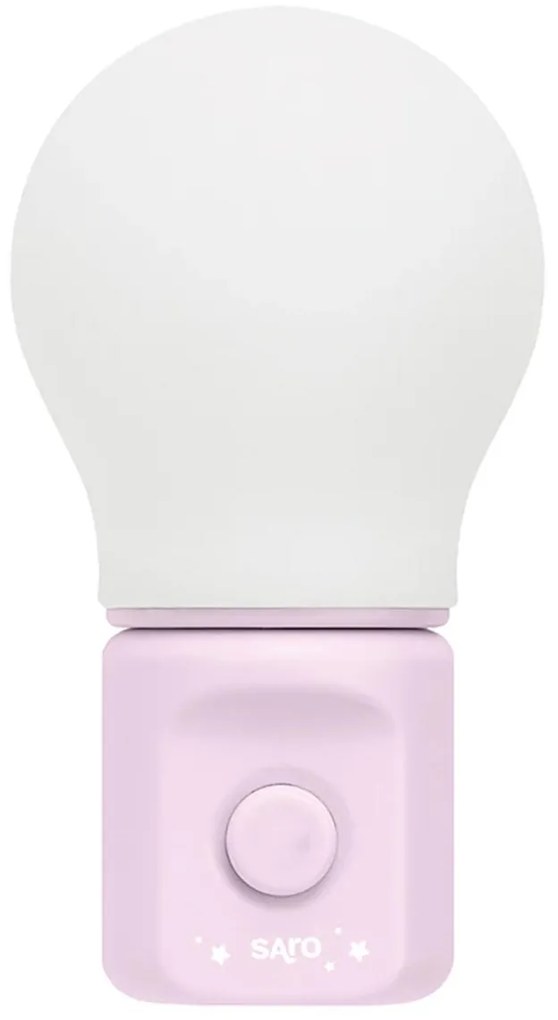 Παιδικό Φωτάκι Νυκτός LED Saro Soft Light Pink 37542