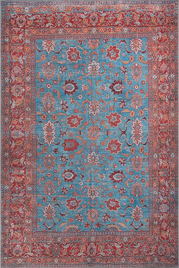 Χαλί Blues AL 170 Red-Blue Conceptum Hypnose 210X310cm