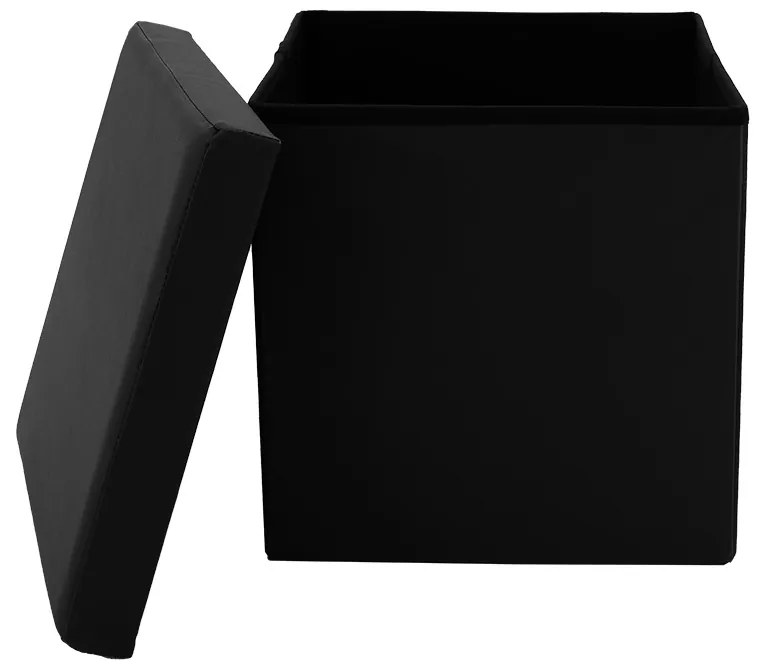ΣΚΑΜΠΟ-ΜΠΑΟΥΛΟ CRYSTAL PAKOWORLD PU ΜΑΥΡΟ 38X38X38ΕΚ