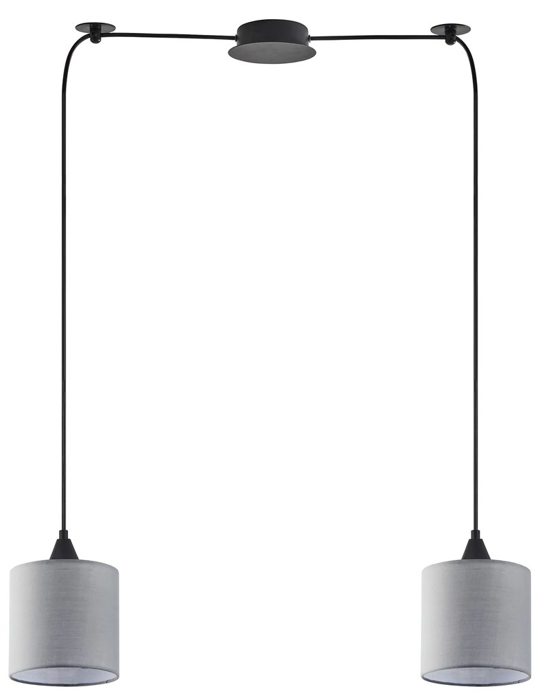 SE21-BL-B10-BL2-SH2 ADEPT PENDANT Grey Shade Pendant + HOMELIGHTING 77-9013