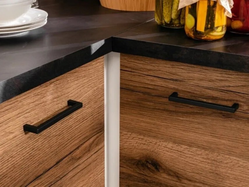 Σετ κουζίνας Econ plus 119, 170x60cm, Πάγκος, Πλαστικοποιημένη μοριοσανίδα