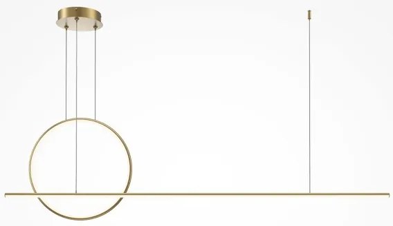 Κρεμαστό Φωτιστικό Οροφής LED 40W Ορείχαλκος 2600K-3500K Halo MOD247PL-L49BSK Maytoni MOD247PL-L49BSK Ορείχαλκος