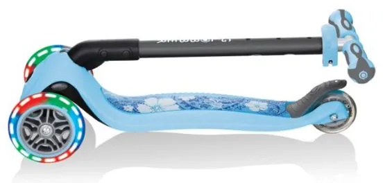 Globber Scooter Go-Up Deluxe Fantasy Lights Pastel Blue