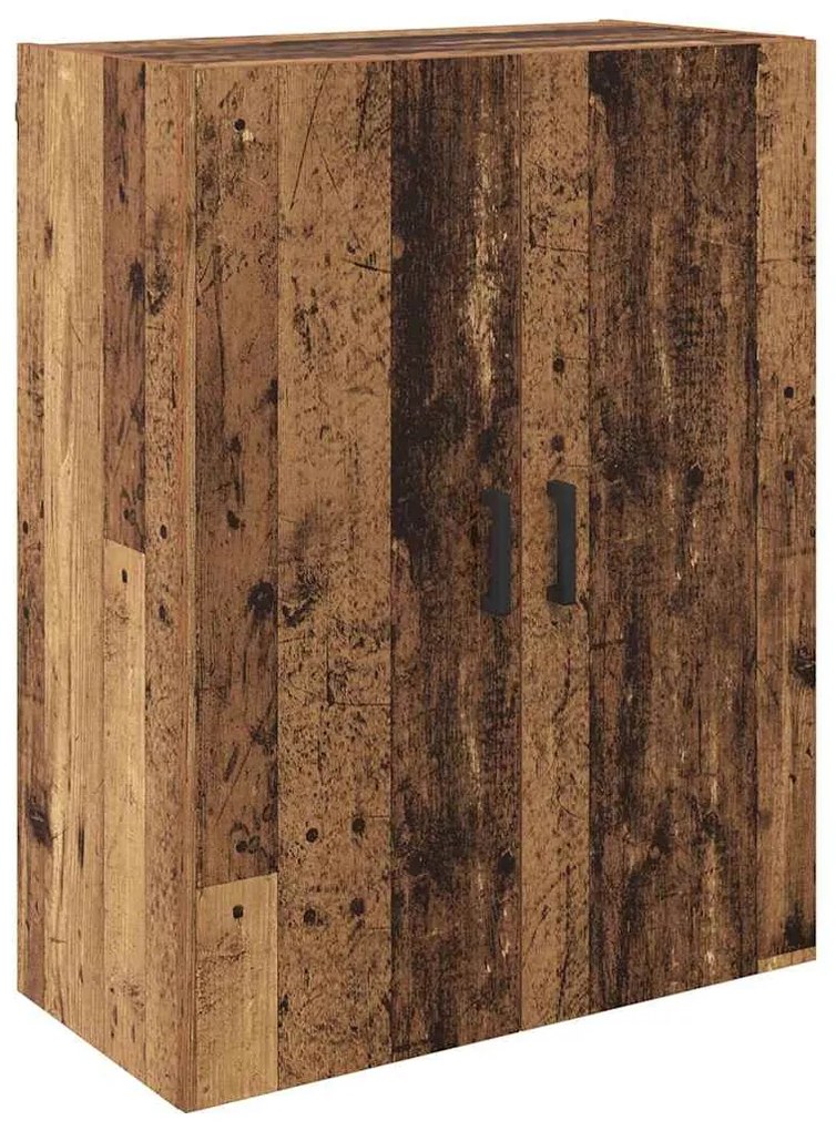 vidaXL Ντουλάπια Τοίχου 2 pcs Παλαιό ξύλο 69.5 x 34 x 90 εκ.