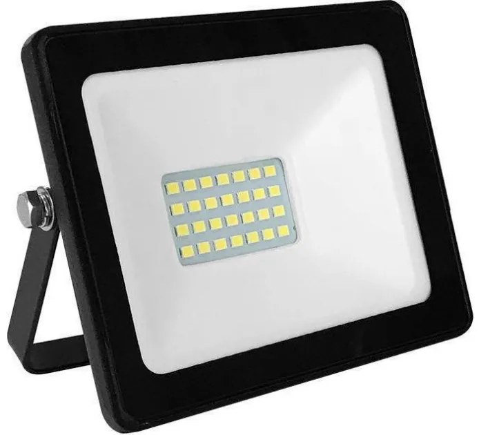 Προβολέας LED SMD IP66 20W Q20B Μαύρο Αλουμίνιο Με Μπλε Φως Aca-Q20B-Μαύρο Q20B