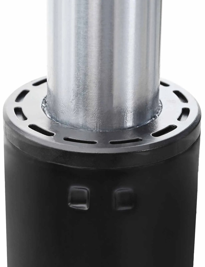 vidaXL Κύλινδρος Αερίου Καρέκλας Γραφείου Μαύρο 21,5 εκ Σίδερο