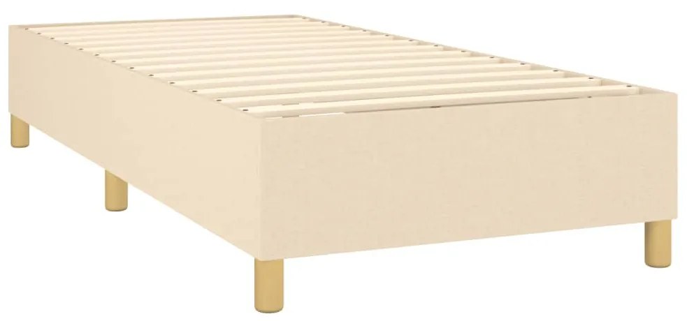 ΠΛΑΙΣΙΟ ΚΡΕΒΑΤΙΟΥ BOXSPRING ΚΡΕΜ 80 X 200 ΕΚ. ΥΦΑΣΜΑΤΙΝΟ 3120918