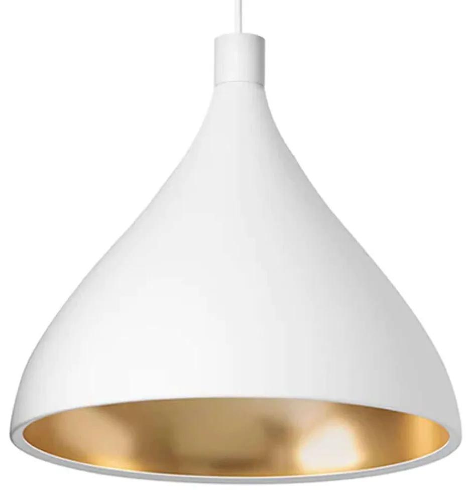 Φωτιστικό Οροφής Swell XL Single M 10592 46x43cm Dim E26 1050lm 13W 3000K White-Brass Pablo Designs
