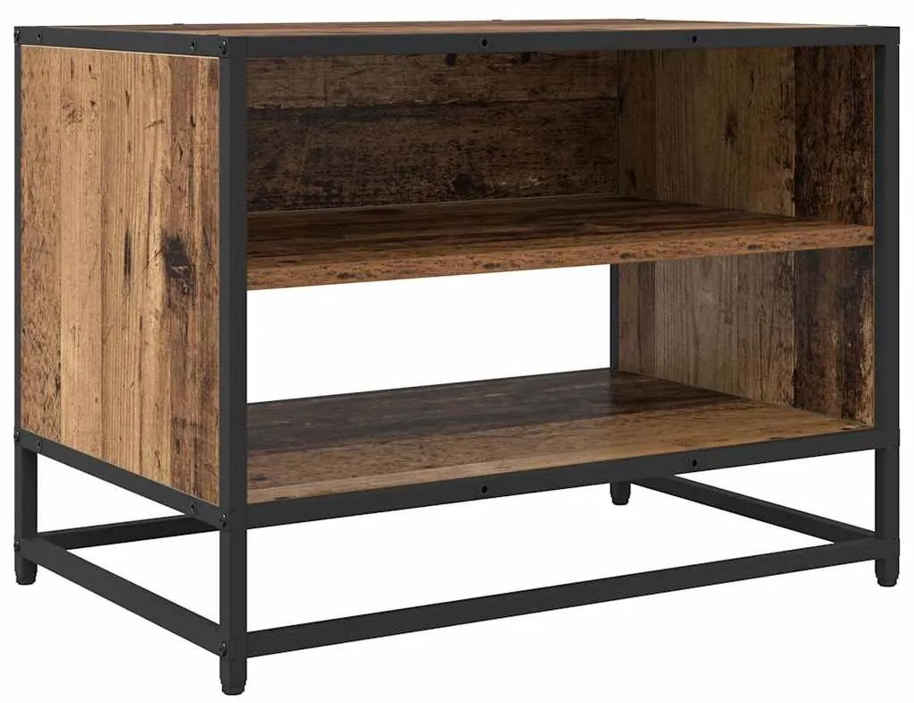 vidaXL Ντουλάπι TV Παλαιό ξύλο 61 x 40 x 46 εκ Επεξεργασμένο ξύλο