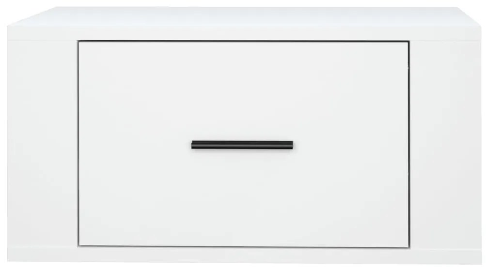 vidaXL Κομοδίνα Επιτοίχια 2 τεμ. Λευκά 50x36x25 εκ.