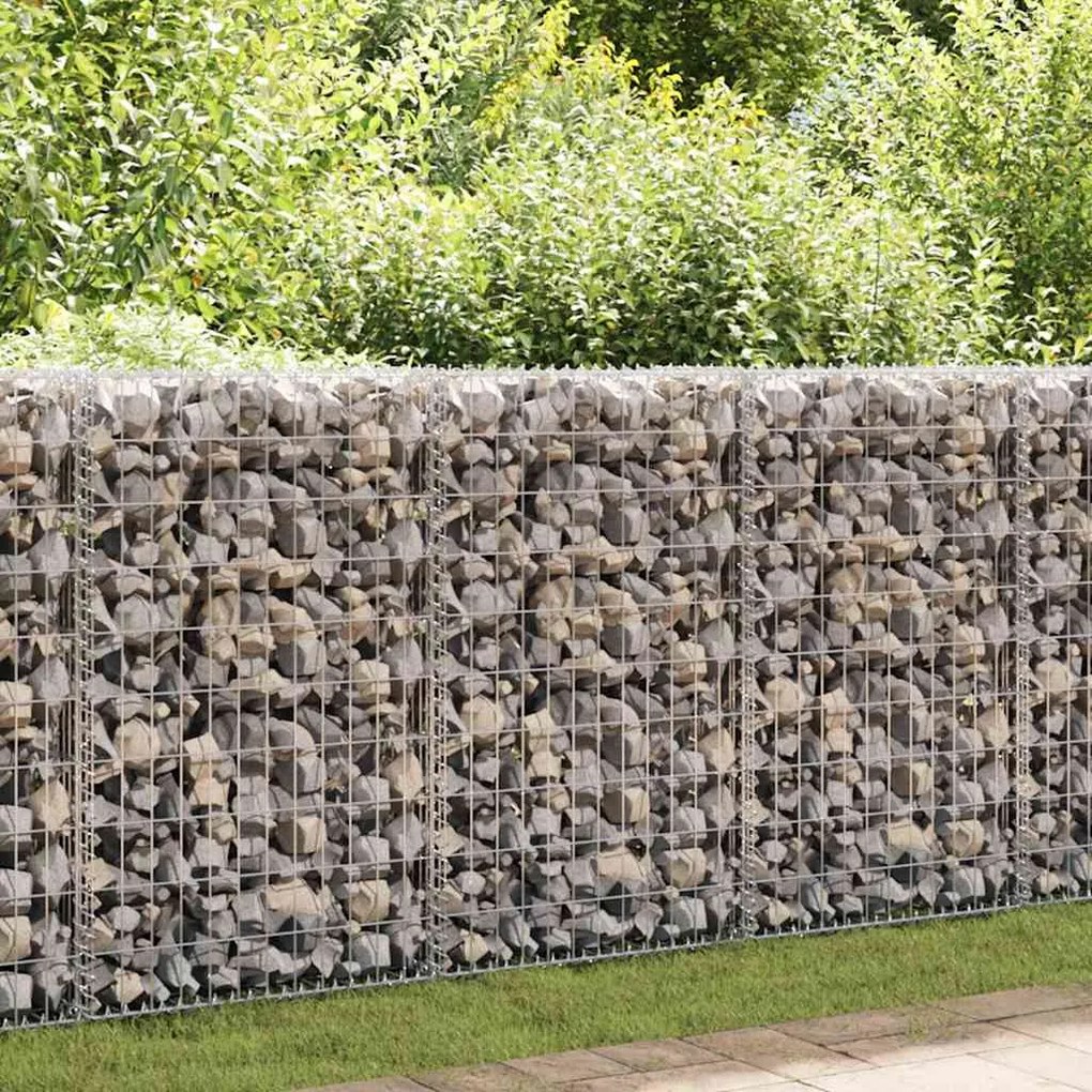 vidaXL Συρματοκιβώτιο 200 x 30 x 100 εκ. από Γαλβανισμένο Χάλυβα