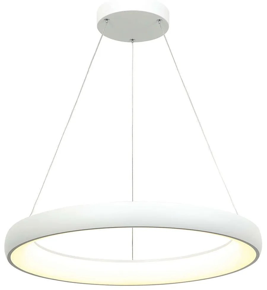 Φωτιστικό Οροφής 2061 Led 3000K 60W Φ80cm Sandy White Aluminum,Acrylic