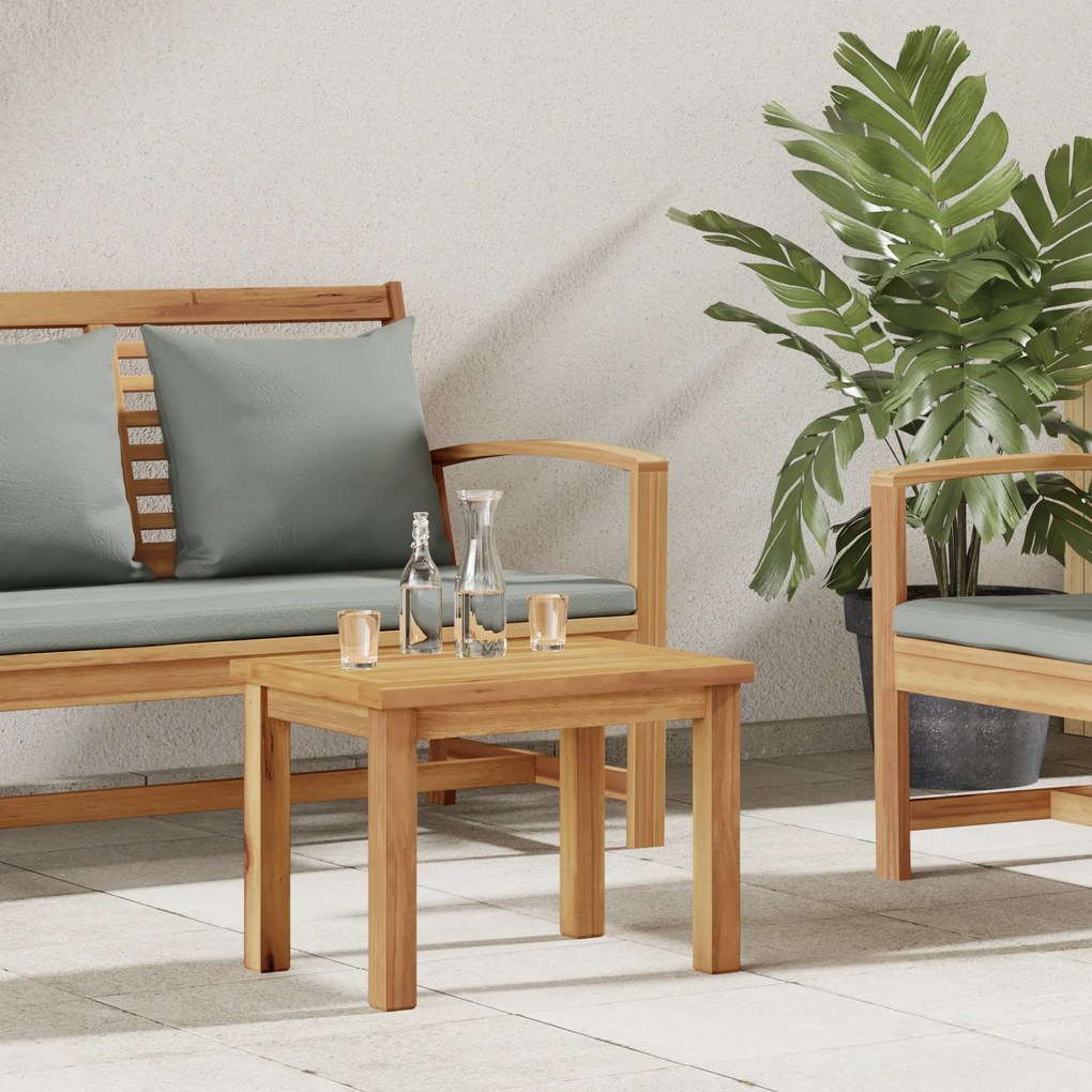 vidaXL Τραπεζάκι σαλονιού Καφέ 50 x 35 x 36 cm Μασίφ ξύλο teak