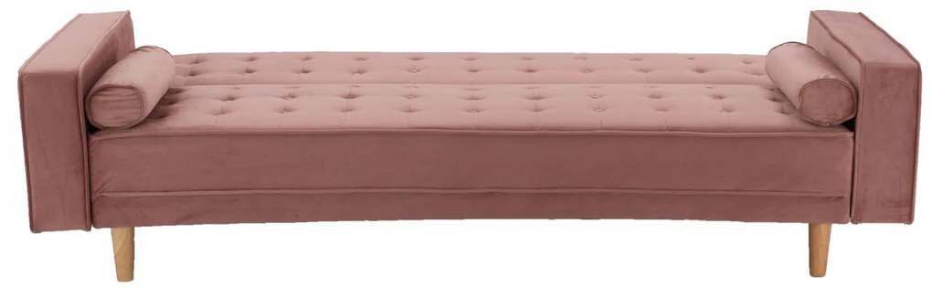 Καναπές - Κρεβάτι Salvador Βελούδο Σάπιο Μήλο 223x90x80Y εκ. 223x90x80 εκ.