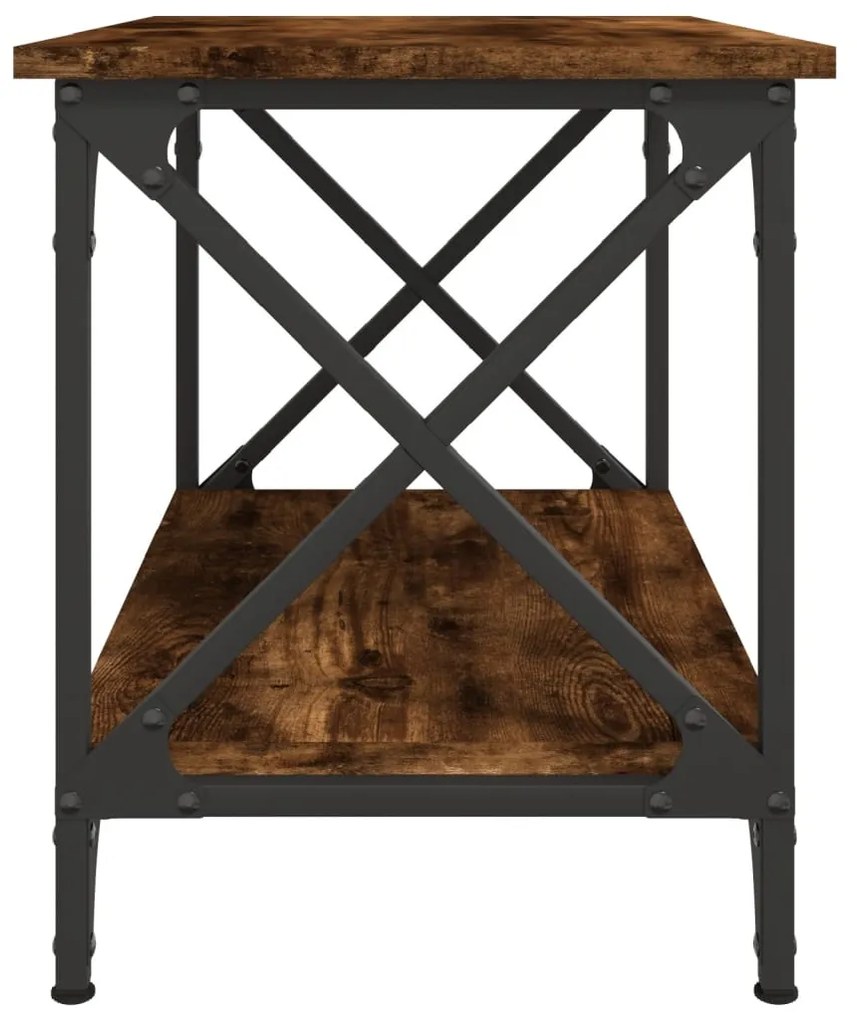 vidaXL Βοηθητικό Τραπέζι Καπνιστή Δρυς 55x38x45 εκ. Επεξεργασμένο Ξύλο