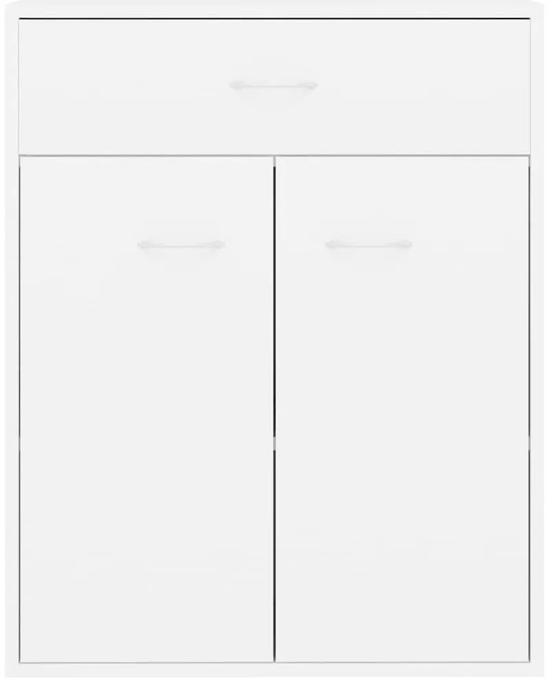 vidaXL Ντουλάπι Λευκό 60 x 30 x 75 εκ. από Επεξεργασμένο Ξύλο