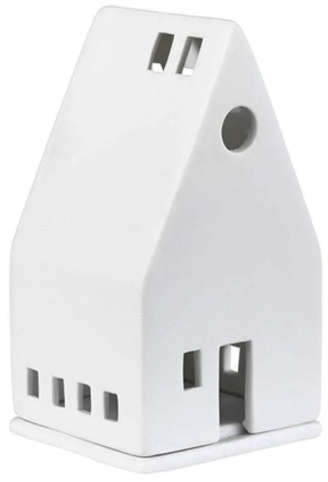 Κηροπήγιο Για Ρεσώ Small RD0010843 7,5x7,5x13cm White Raeder Porcelain