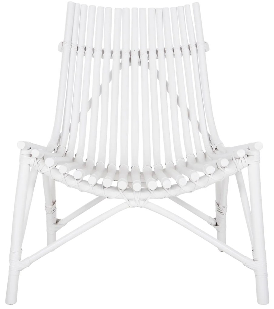 Καρέκλα CELLION C9812.03 Ράβδοι Rattan σε Λευκό Xρώμα 76x72x83Υεκ. 76x72x83 εκ.