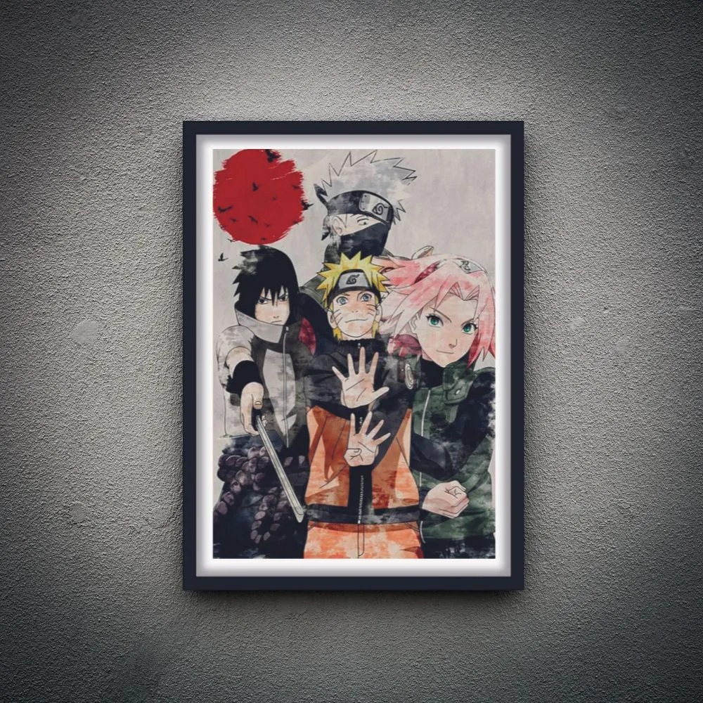 Πόστερ &amp; Κάδρο Naruto AN023 21x30cm Εκτύπωση Πόστερ (χωρίς κάδρο)