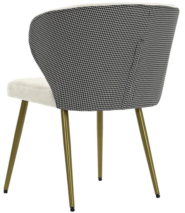 Καρέκλα Γραφείου Home ESPRIT Λευκό Μαύρο