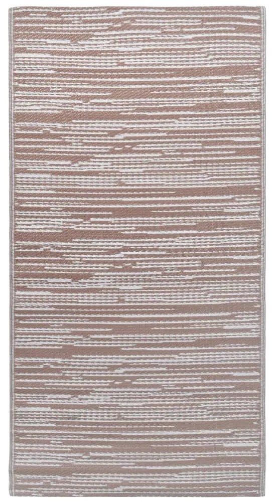 vidaXL Χαλί εξωτερικού χώρου ARAKIL καφέ 160x230 cm PP