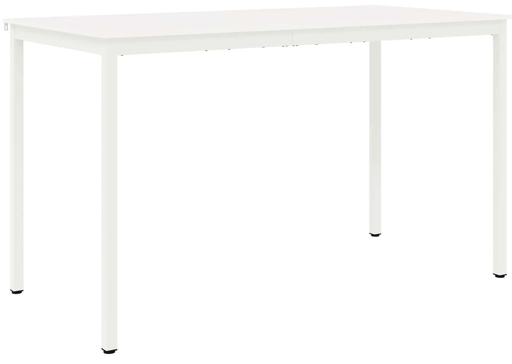 vidaXL Τραπέζι μπαρ Λευκό 110 x 55 x 105 εκ. Στερεά ξυλεία πεύκου