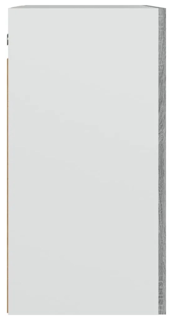 vidaXL Κρεμαστό Ντουλάπι "Lyon" Γκρι Sonoma 50x31x60 εκ. από Τεχνητό Ξύλο