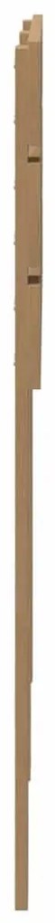 vidaXL Κεφαλάρι με κεφαλάρι Artisan Oak 135 cm Επεξεργασμένο ξύλο
