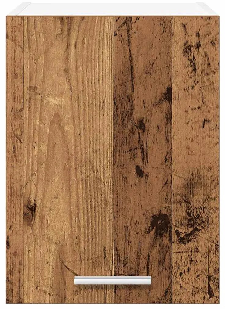 vidaXL Κρεμαστό ντουλάπι 2 pcs Παλαιό Ξύλο και Λευκό 30 x 31 x 40 εκ.