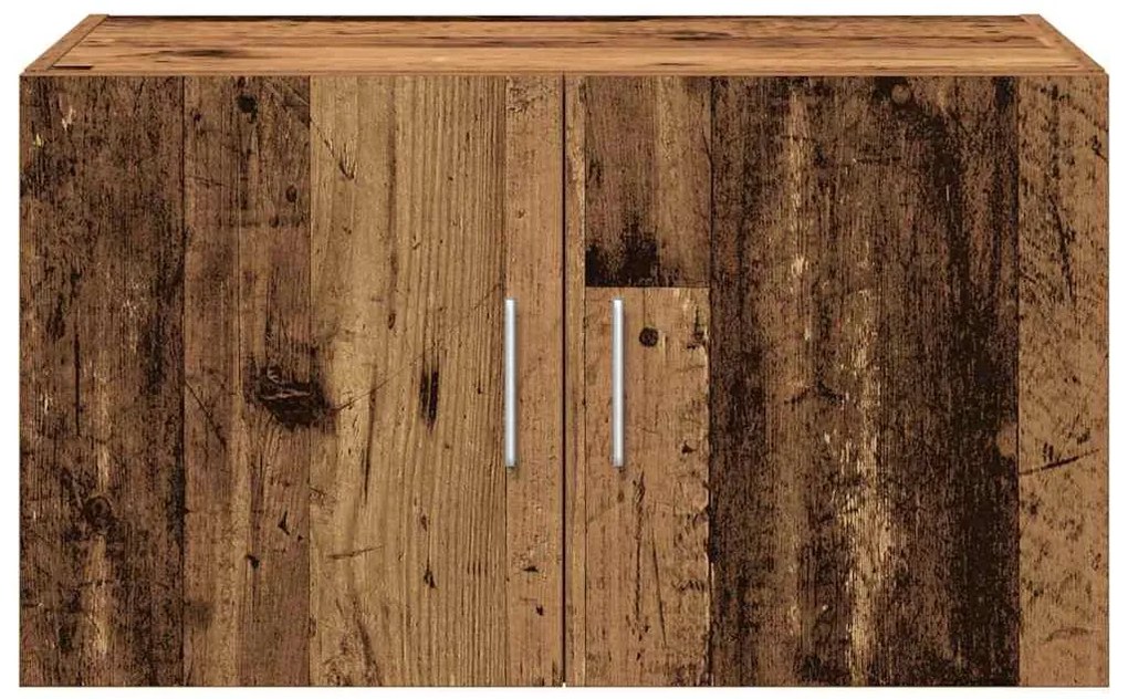 vidaXL Ντουλάπα Τοίχου Παλιού Ξύλου 70x42,5x40 εκ. Κατασκευασμένο Ξύλο