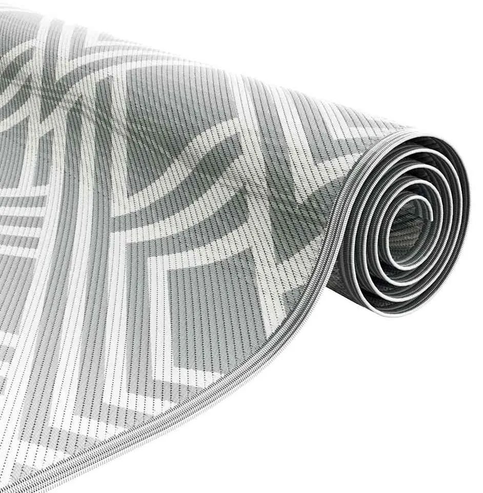 vidaXL Χαλί εξωτερικού χώρου Γκρι 300 x 400 cm PP