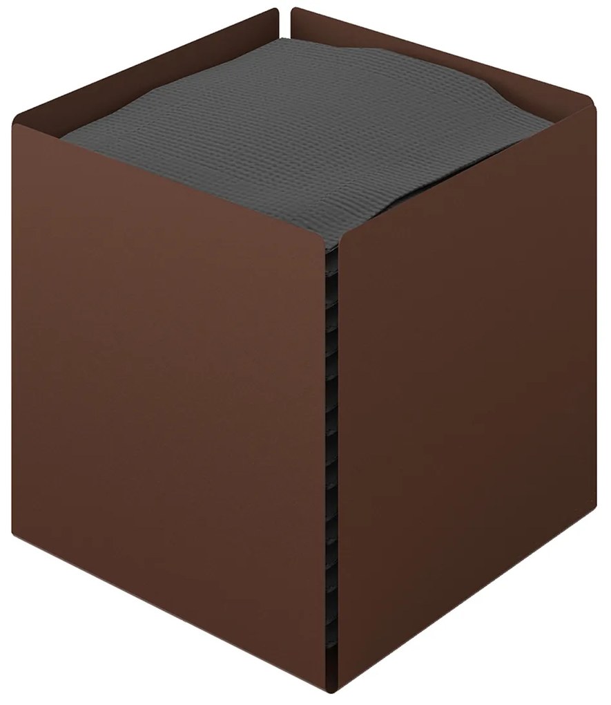 Χαρτοπετσετοθήκη (13x13x13) Pam & Co 123-943 Matt Wenge