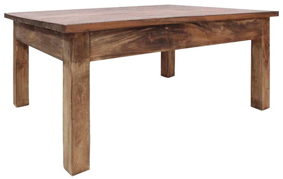 vidaXL Τραπεζάκι Σαλονιού 96 x 73 x 45 εκ. από Μασίφ Ξύλο Μαόνι