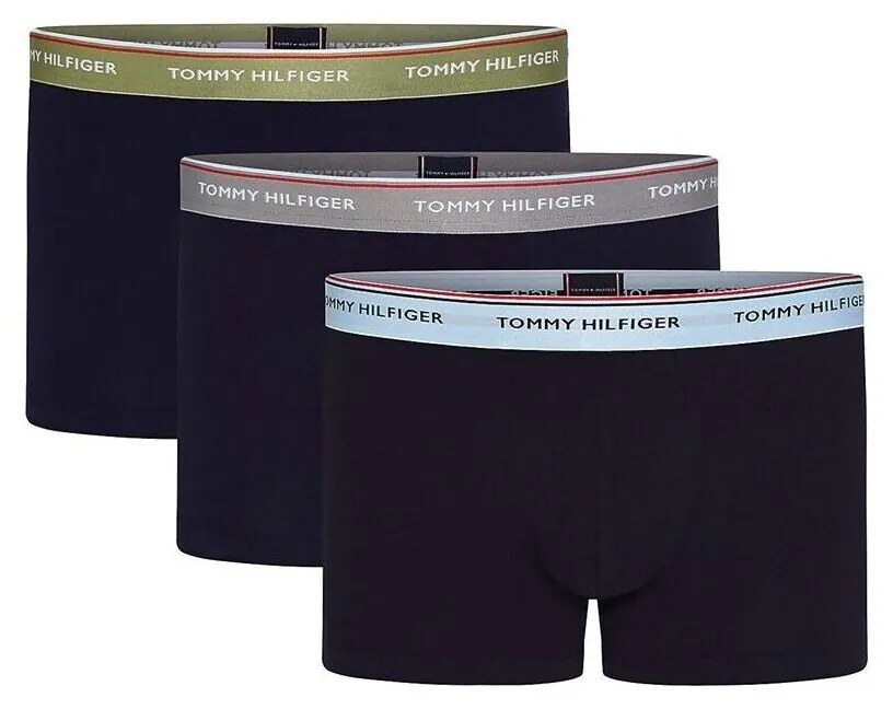 Εσώρουχα και μποξεράκια εγκυμοσύνης Tommy Hilfiger  3 PACK TRUNK BOXERS MEN