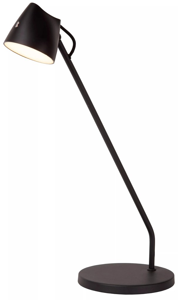 Φωτιστικό Επιτραπέζιο Lucide 44516-06-30 MILNE Μαύρο Ματ (Black Mat) 2700 K