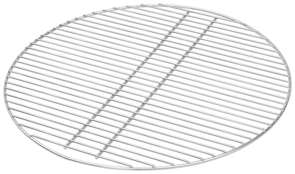 vidaXL BBQ Grill Grate Ασημί Ø57 εκ. Ανοξείδωτο ατσάλι