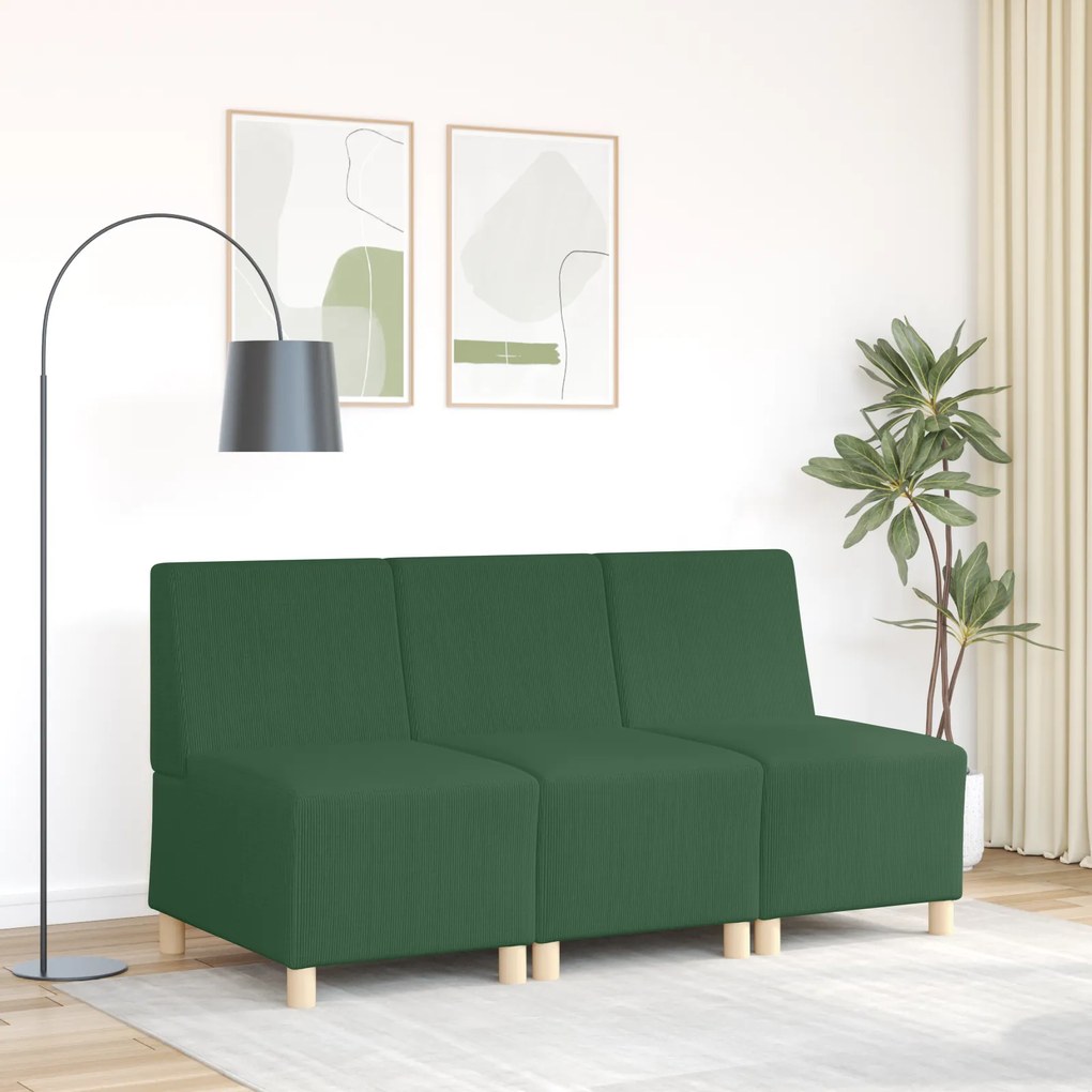 vidaXL Καθίσμα Σαλονιού Πράσινο της Ζούγκλας 55 x 74 x 82 εκ. Βελούδο