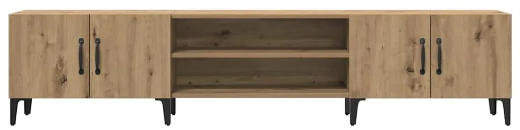 vidaXL Έπιπλο Τηλεόρασης Αρτισιανή Δρυς 180x31,5x40εκ Επεξ. Ξύλο