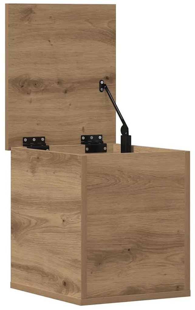 vidaXL Κουτί αποθήκευσης με αποθήκευση artisan δρυς 30 x 35 x 35 cm