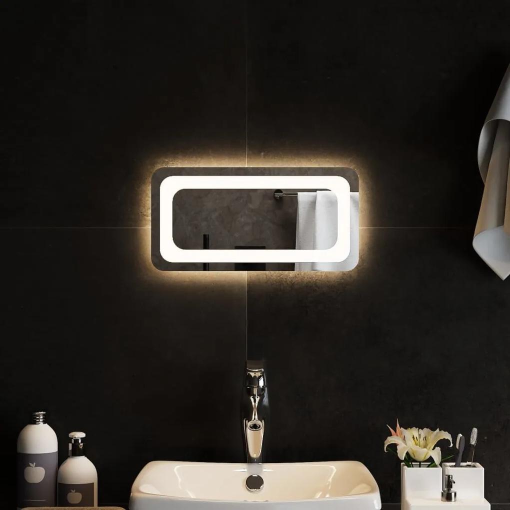 Καθρέφτης Μπάνιου με LED 40 x 20 εκ. - Διαφανές