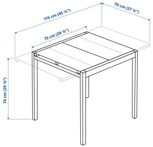 GLIVARP επεκτεινόμενο τραπέζι 603.346.99