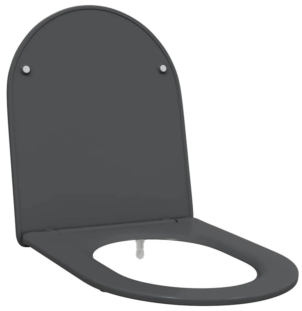 vidaXL Λεκάνη Ανθρακί 44 x 36,4 x 3,4 εκ. Δυροπλάστ