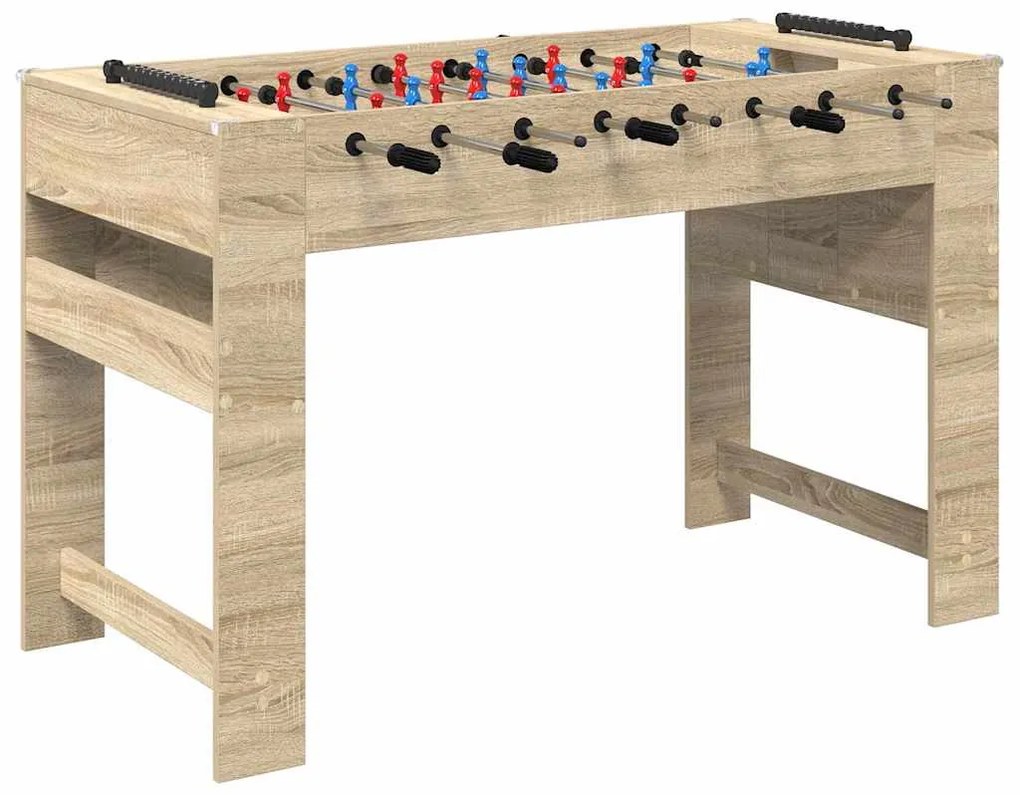 vidaXL Τραπέζι Φουτμπολ Δρύς Sonoma 125 x 60,5 x 80 εκ.