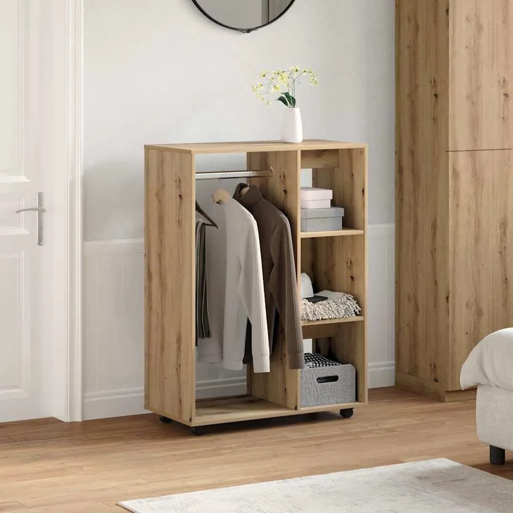 vidaXL Ντουλάπα Τεχνίτης Δρυς 80x40x110 εκ Επεξεργασμένο Ξύλο